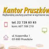 Kantor wymiany walut w Pruszkowie