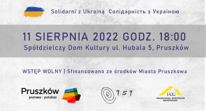 koncerty, Zapraszamy Pruszkowa koncert  solidarności Ukrainą - zdjęcie, fotografia