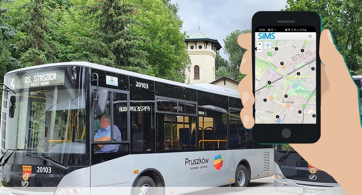 komunikacja, Zmiana kursowaniu autobusu pruszkowskiej linii sierpnia - zdjęcie, fotografia