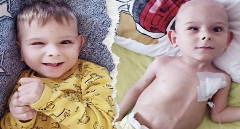 akcje charytatywne , Syneczku wytrzymaj❗️ Ojciec błaga ratunek umierającego synka! - zdjęcie, fotografia