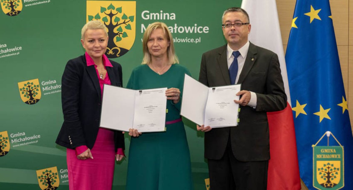 inwestycje, Autobusy elektryczne gminie Michałowice - zdjęcie, fotografia