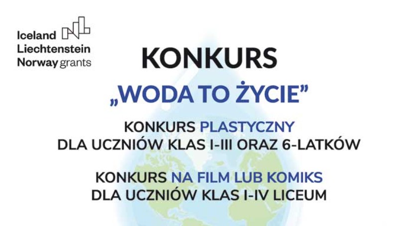 konkursy plebiscyty, „Woda życie” konkursy komiks konkurs plastyczny - zdjęcie, fotografia