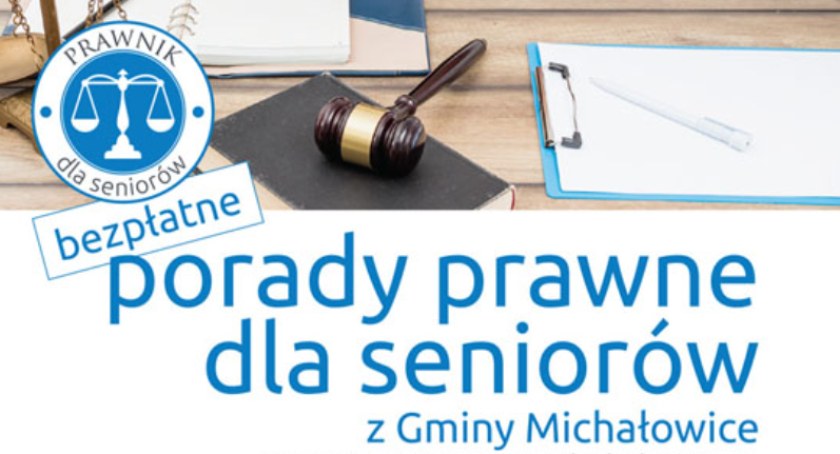 urzędy i administracja , Bezpłatne porady prawne seniorów Gminy Michałowice - zdjęcie, fotografia