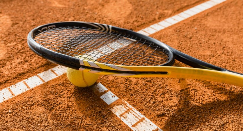 Tenis, Tenis=Technika+Atletyka+Poker (gra) - zdjęcie, fotografia