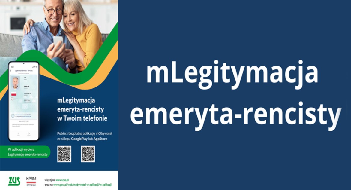 urzędy i administracja , Emeryt rencista może korzystać mLegitymacji - zdjęcie, fotografia