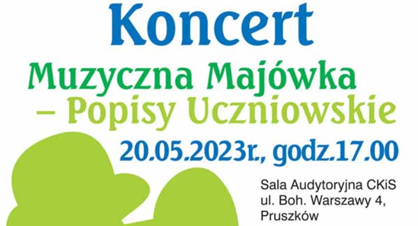 koncerty, Koncert Muzyczna Majówka Popisy Uczniowskie - zdjęcie, fotografia