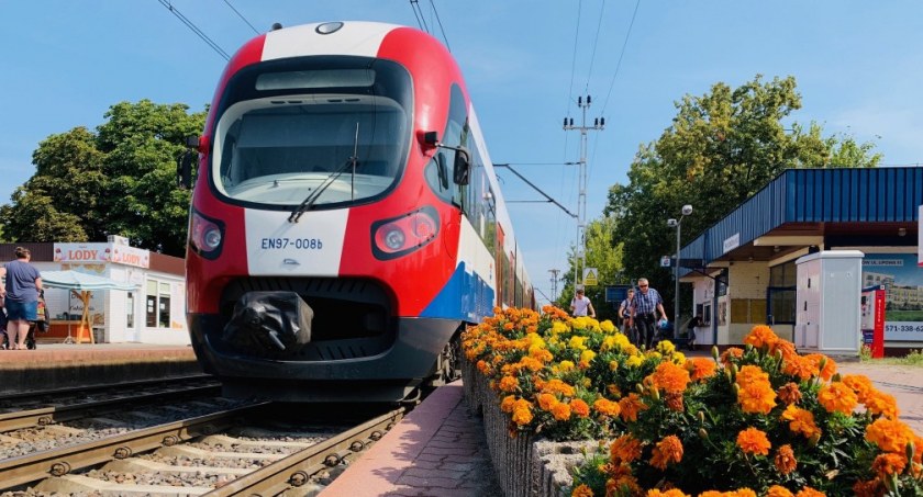 komunikacja, ORGANIZACJA RUCHU POCIĄGÓW LINII OKRESIE OGRANICZENIA POWSZEDNIE ZMIANY ZASTĘPCZEJ KOMUNIKACJI AUTOBUSOWEJ - zdjęcie, fotografia