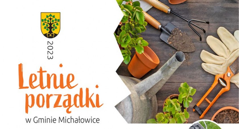 urzędy i administracja , Letnie porządki Gminie Michałowice - zdjęcie, fotografia