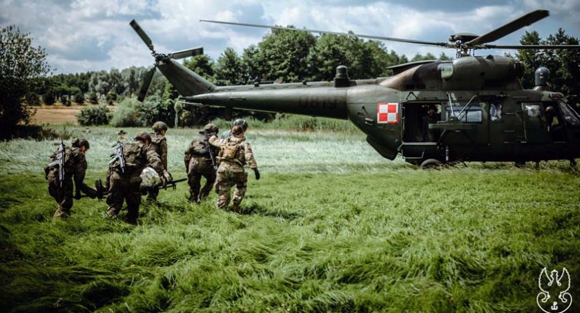 bezpieczeństwo, Terytorialsów Książenic szkolili amerykanie - zdjęcie, fotografia