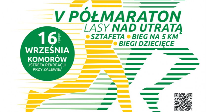biegi, PÓŁMARATON UTRATĄ BIEGI DZIECI SZTAFET KOMOROWIE - zdjęcie, fotografia