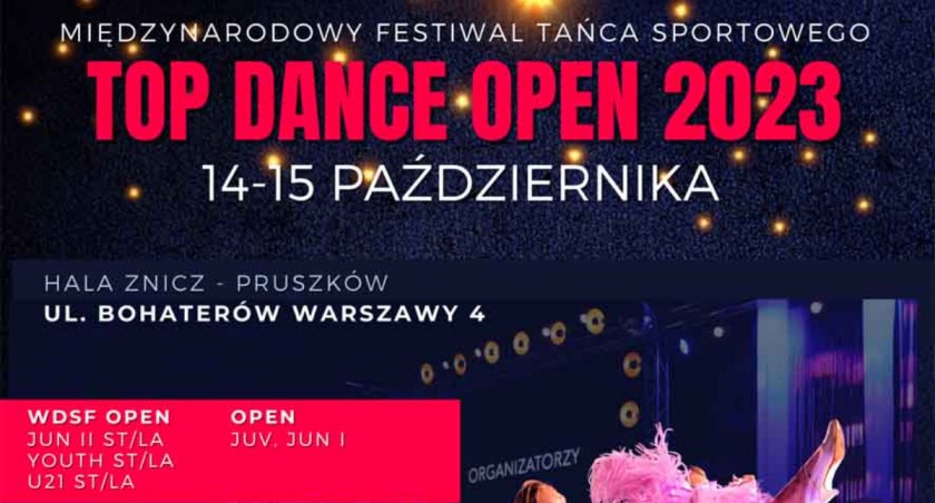 konkursy plebiscyty, Dance Pruszków ponownie Tanecznej Mapie Świata! Międzynarodowy Festiwal Tańca Sportowego - zdjęcie, fotografia
