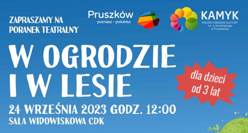 teatr, Najbliższe wydarzenia Kamyk [Wrzesień 2023] - zdjęcie, fotografia