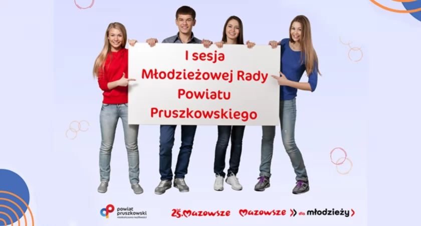 urzędy i administracja , sesja Młodzieżowej Powiatu Pruszkowskiego - zdjęcie, fotografia