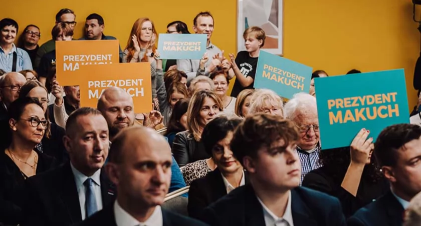 urzędy i administracja , Konwencja Komitetu Wyborczego Wyborców Prezydenta Pawła Makucha - zdjęcie, fotografia