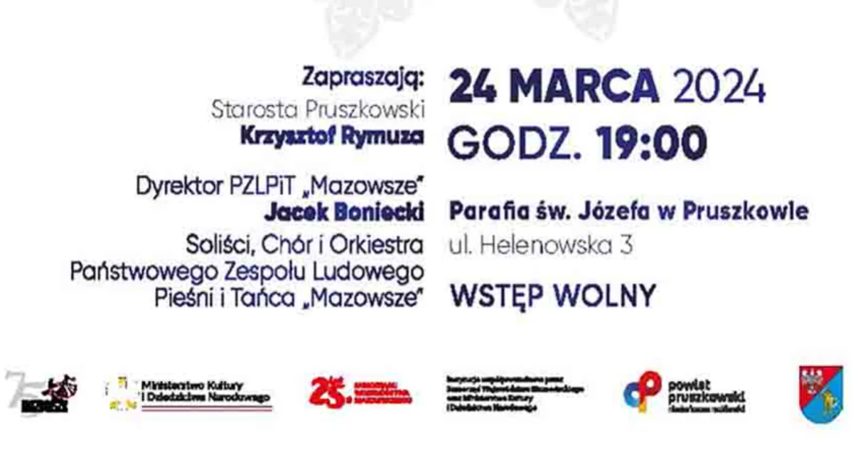 koncerty, Koncert wielkanocny zespołu Mazowsze Pruszkowie - zdjęcie, fotografia