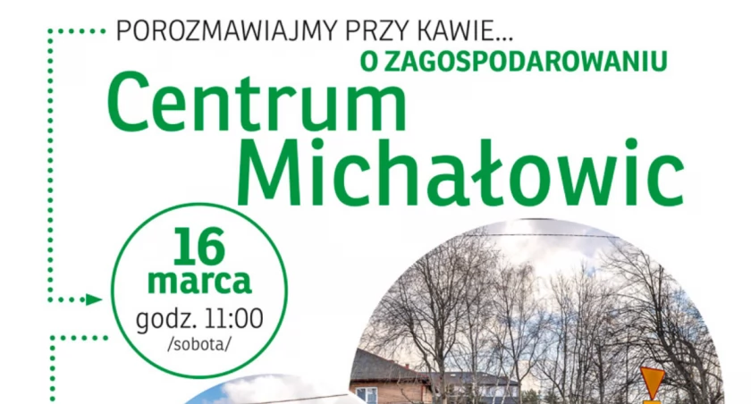 urzędy i administracja , Porozmawiajmy kawie zagospodarowaniu centrum Michałowic - zdjęcie, fotografia
