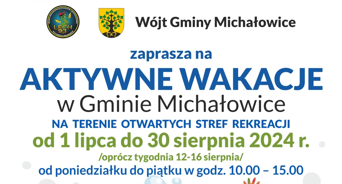 rozrywka, Trwają Aktywne wakacje gminie Michałowice - zdjęcie, fotografia