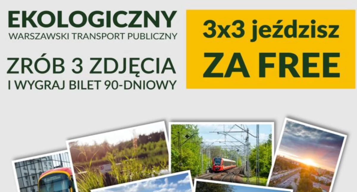 konkursy plebiscyty, Pruszków „3×3 jeździsz free” drugi - zdjęcie, fotografia