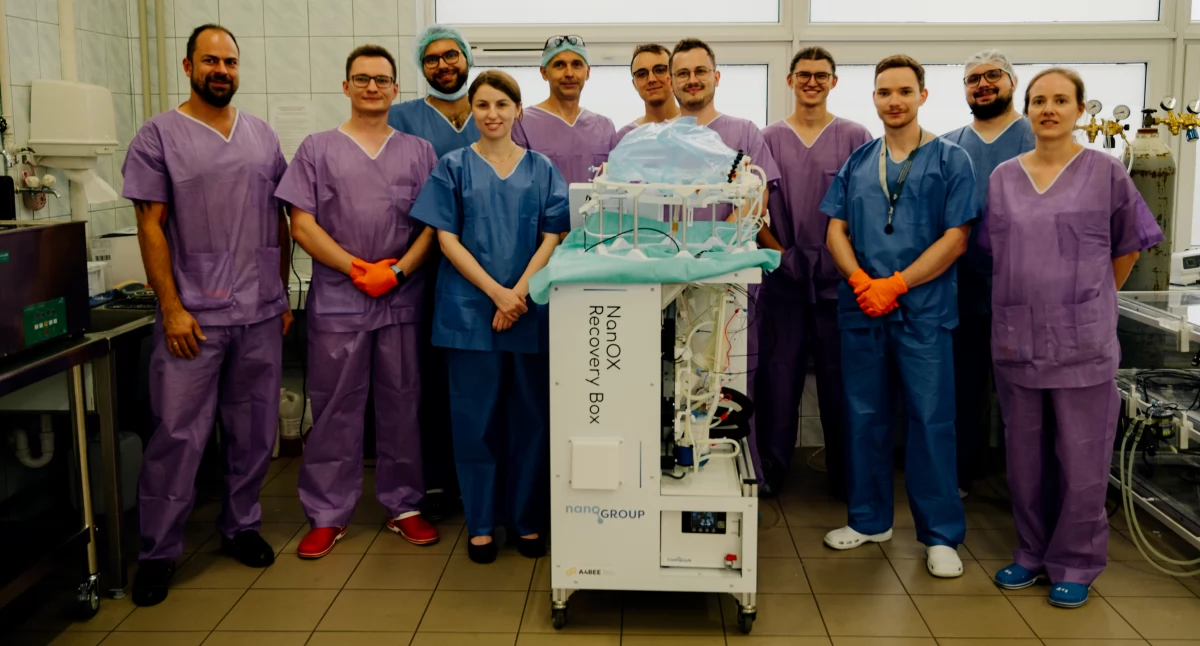 zdrowie, NanOX Recovery przechodzi testy operacyjne nowego prototypu kluczowy rozwoju urządzenia które może zrewolucjonizować transplantologię - zdjęcie, fotografia