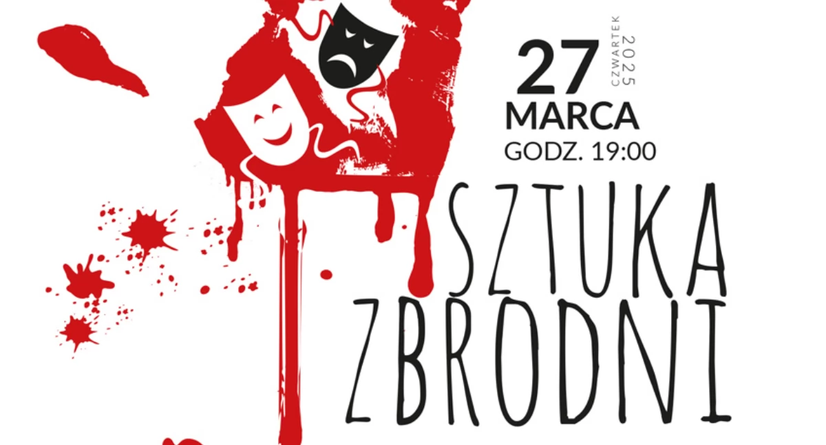 teatr, Sztuka zbrodni prapremiera sztuki gminie Michałowice - zdjęcie, fotografia
