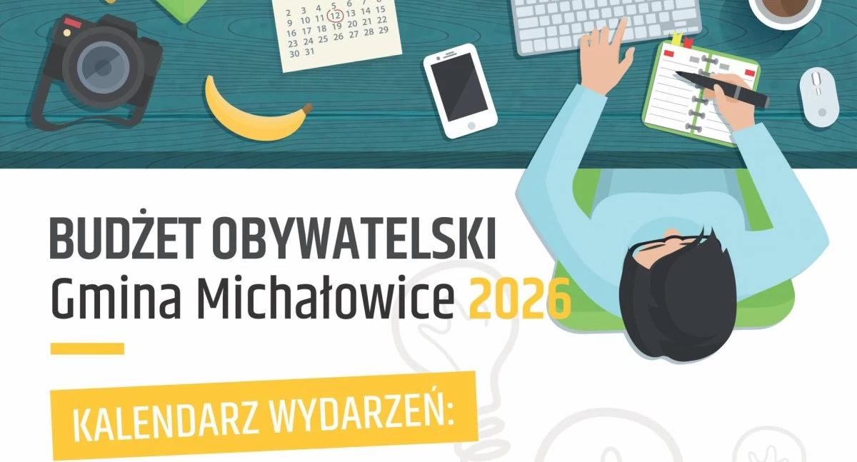urzędy i administracja , Terminarz edycji Budżetu Obywatelskiego Gminy Michałowice - zdjęcie, fotografia