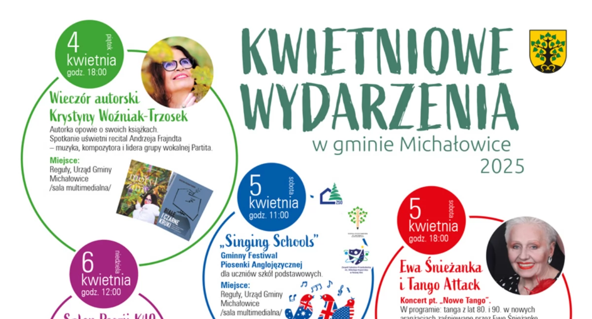 rozrywka, Kalendarz wydarzeń gminie Michałowice kwiecień 2025! - zdjęcie, fotografia