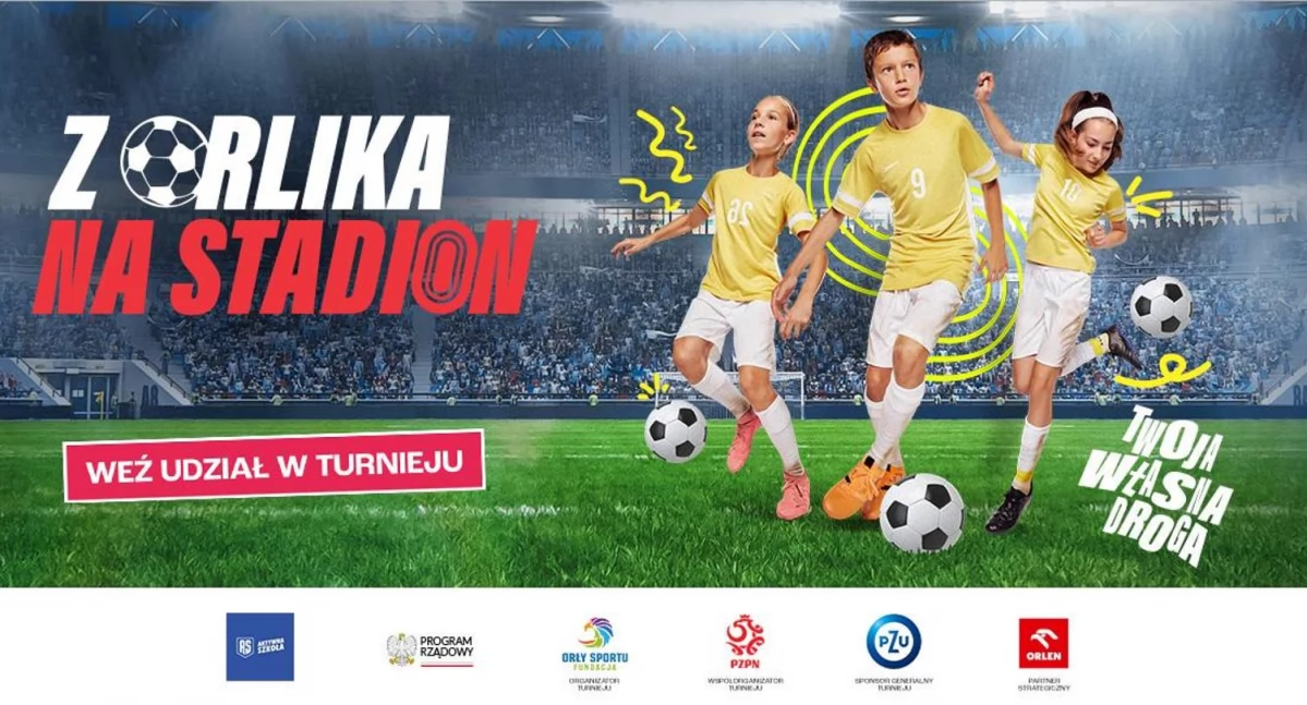 piłka nożna, RUSZAJĄ ZAPISY TURNIEJU ORLIKA STADION” - zdjęcie, fotografia