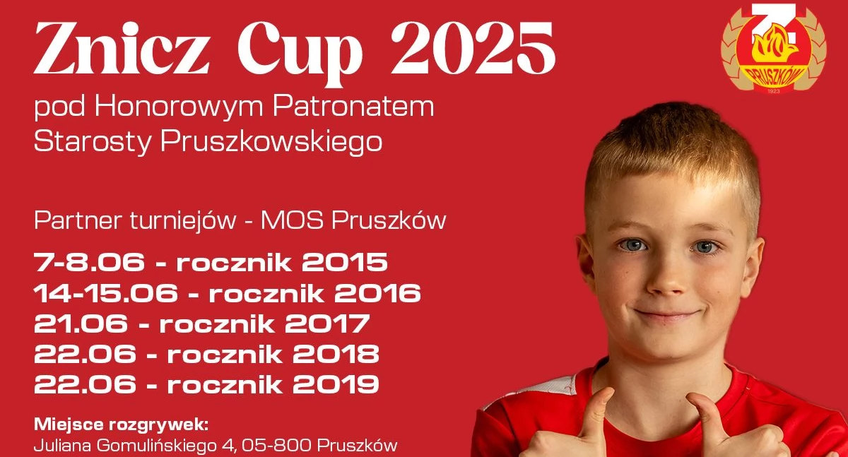 piłka nożna, Znicz największy turniej piłkarski dzieci regionie - zdjęcie, fotografia