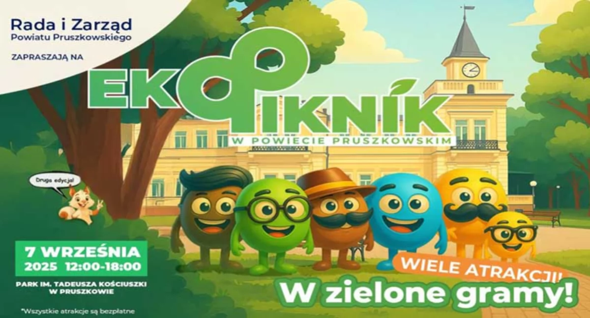 powiat , Piknik września pruszkowskim Parku Kościuszki! - zdjęcie, fotografia
