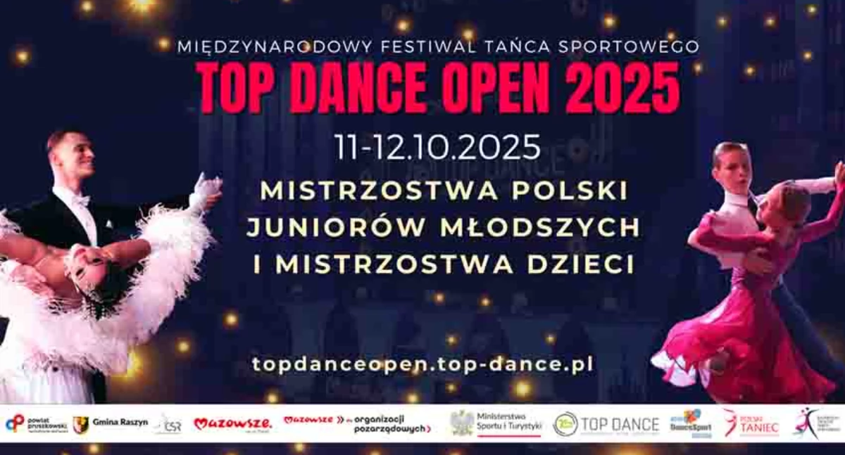 konkursy plebiscyty, Międzynarodowy Festiwal Tańca Sportowego Dance Raszynie Zaproszenie objęcia wydarzenia patronatem medialnym - zdjęcie, fotografia