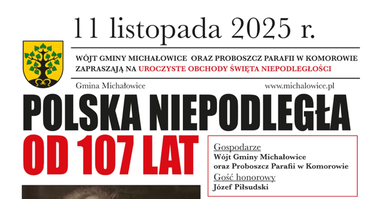 święta kościelne i państwowe , Narodowe Święto Niepodległości Gminie Michałowice - zdjęcie, fotografia
