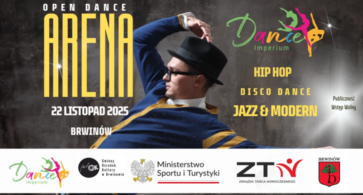 koncerty, Dance Arena ogólnopolski festiwal tańca listopada Brwinowie - zdjęcie, fotografia