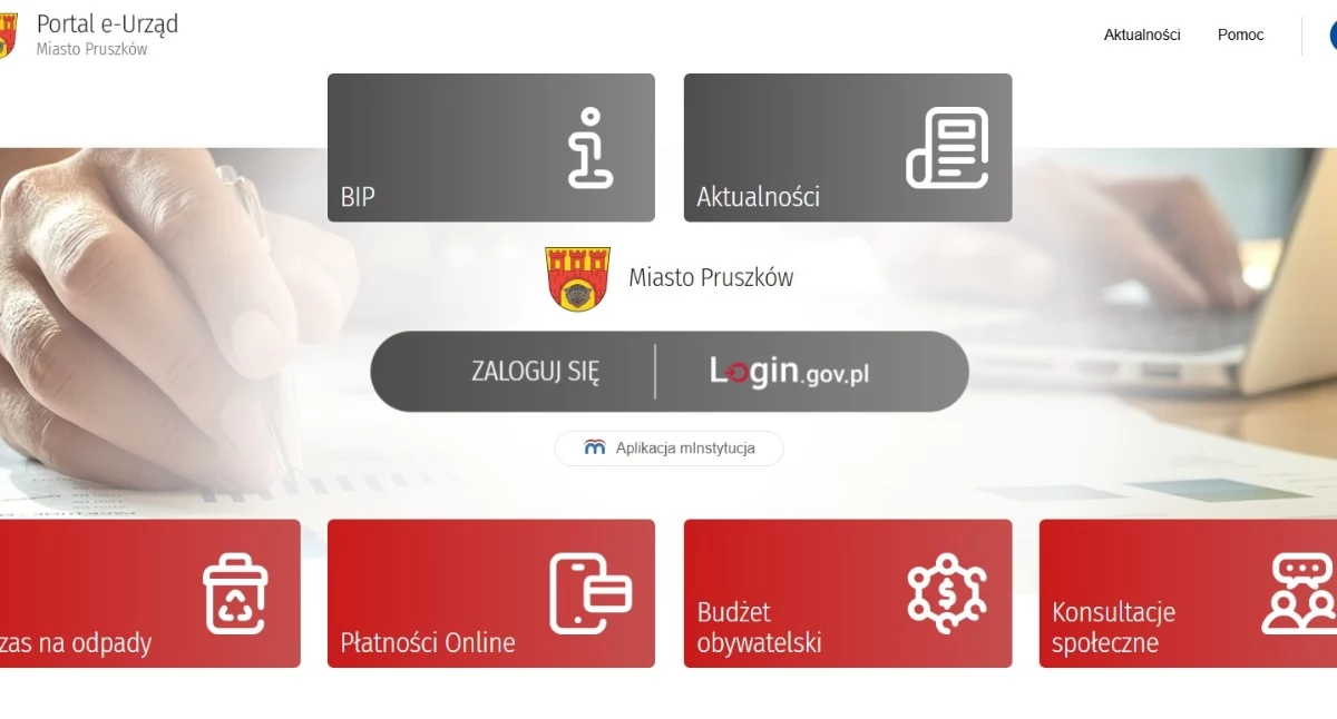 urzędy i administracja , Pruszków cyfryzuje usługi mieszkańców Start Portalu Urząd aplikacji mobilnej - zdjęcie, fotografia