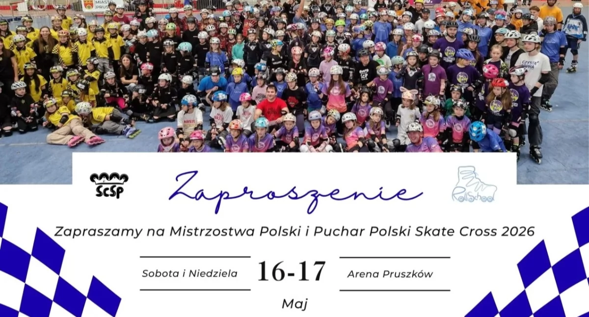 sport szkolny, Pruszków stolicą skate crossa Mistrzostwa Puchar Polski 16–17 - zdjęcie, fotografia