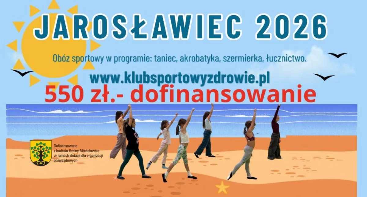 edukacja, Michałowice Obóz sportowy Jarosławiec - zdjęcie, fotografia
