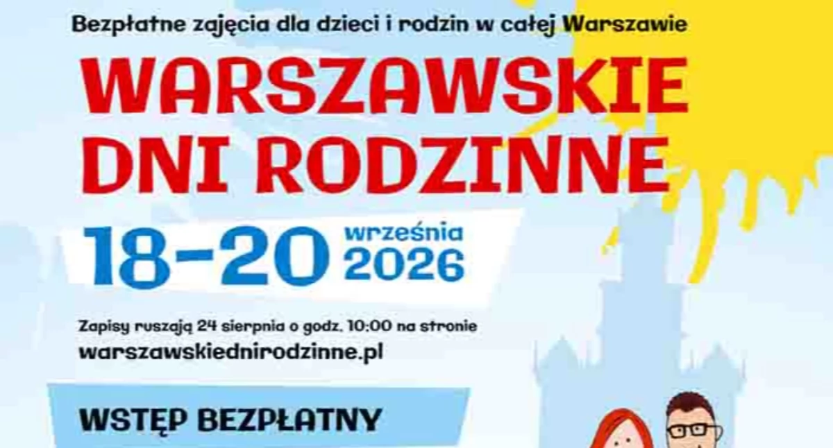 rozrywka, Warszawa znów staje centrum rodzinnej przygody Przed edycja Warszawskich Rodzinnych! - zdjęcie, fotografia