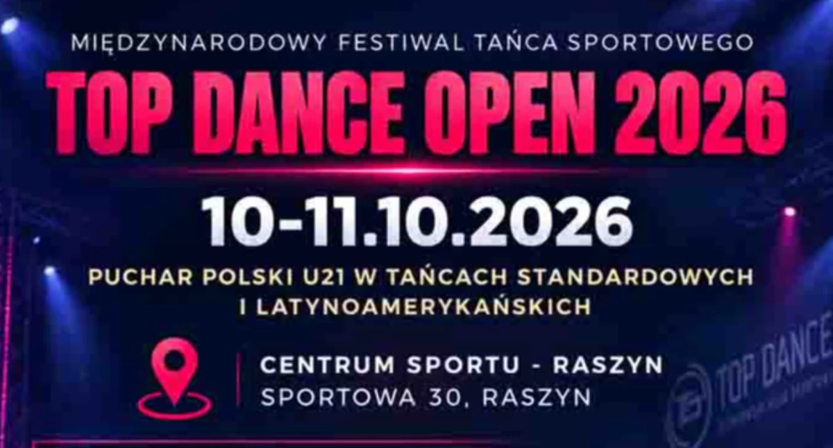rozrywka, Międzynarodowy Festiwal Tańca Sportowego DANCE RASZYNIE - zdjęcie, fotografia
