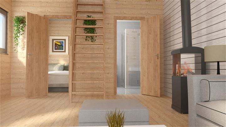 Domek letniskowy / całoroczny do samodzielnego...