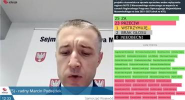 RADNI WOJEWÓTWA PRZECIWNI ODCIĘCIU REGIONU STOŁECZNEGO OD UNIJNEGO WSPARCIA