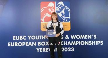 Pruszkowianka zdobywa brązowy medal na Mistrzostwach Europy Juniorek w boksie olimpijskim w Armenii Kadra Narodowa Juniorek Martyna Koczkodaj