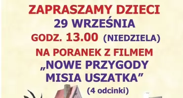 Filmowe poranki dla dzieci w Centrum Aktywności Społecznej Wilsonowska