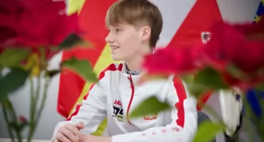 Pruszków - Oliwier ma 16 lat. Jest Mistrzem Polski, już trenuje do Igrzysk w Los Angeles