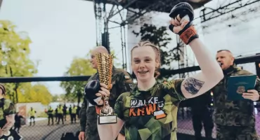 Żołnierz CSWOT – wicemistrzem Wojska Polskiego w sztukach walki