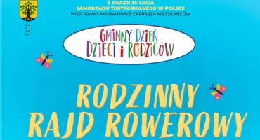 Rajd rowerowy podczas Gminnego Dnia Dzieci i Rodziny w gminie Michałowice