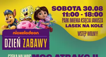 Wyrusz na przygodę z bohaterami kultowych animacji. dzień zabawy Nickelodeon już 30. sierpnia!