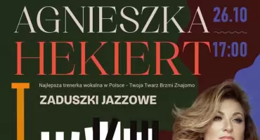 Koncert Agnieszki Hekiert w Miejskim Ośrodku Kultury w Piastowie