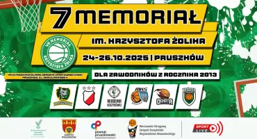 VII Memoriał Krzysztofa Żolika w koszykówce chłopców - Pruszków 24-26 października 2025 r.