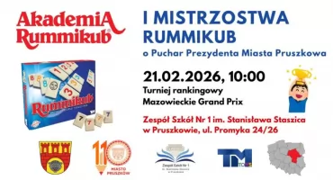 I Mistrzostwa Rummikub o Puchar Prezydenta Miasta Pruszkowa