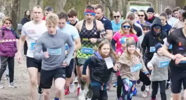 Bieg „Sportowych Kotów” w Pruszkowie.  100 uczestników 