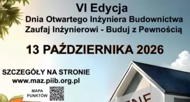 VI Dzień Otwarty w Pruszkowie Inżyniera Budownictwa 2026